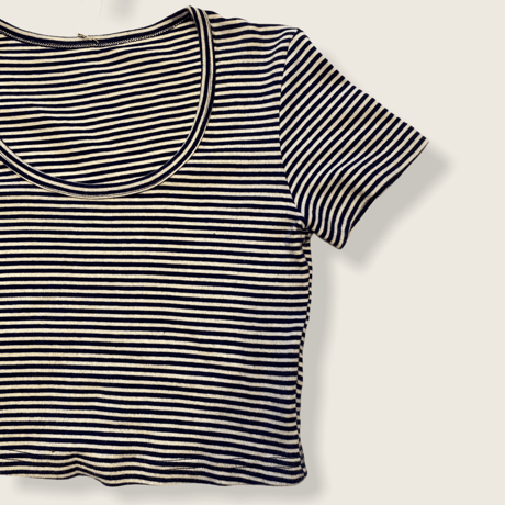 [USED] アメアパ ボーダー Tee
