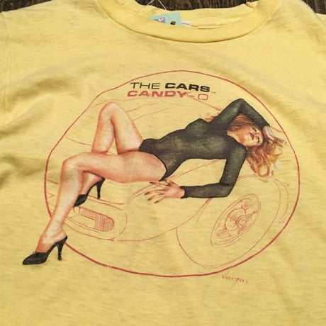[USED] Vintage THE CARS CANDY-O Tee