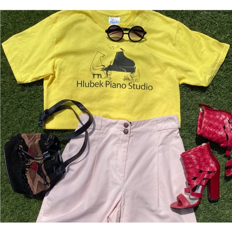 [USED]  くまピアノtee