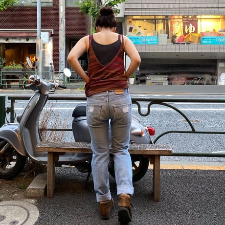 [USED] EURO Levi's 501 ダメージDENIM