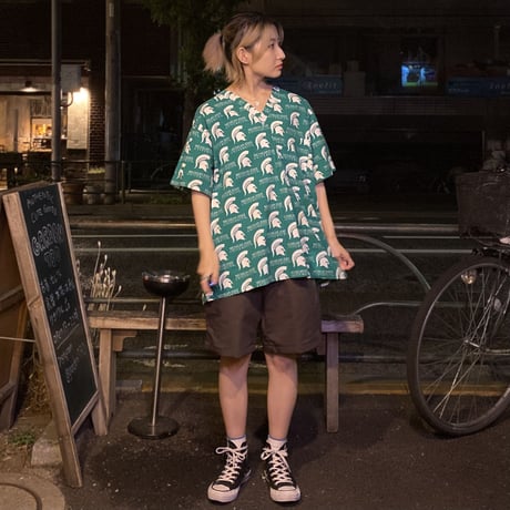 [USED] "MSU" SKIPPER SHIRT！