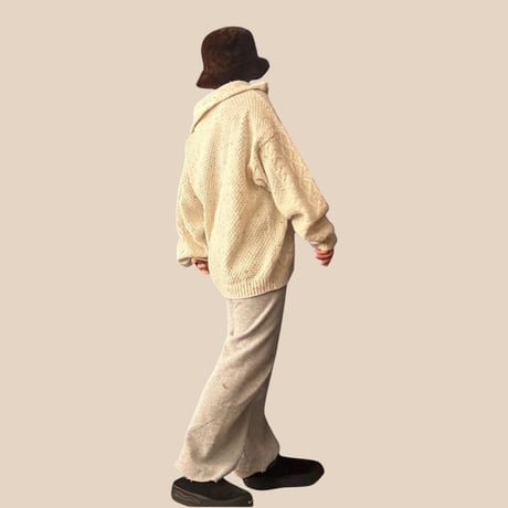 [USED] バニラビーンズ HALF ZIP ニット