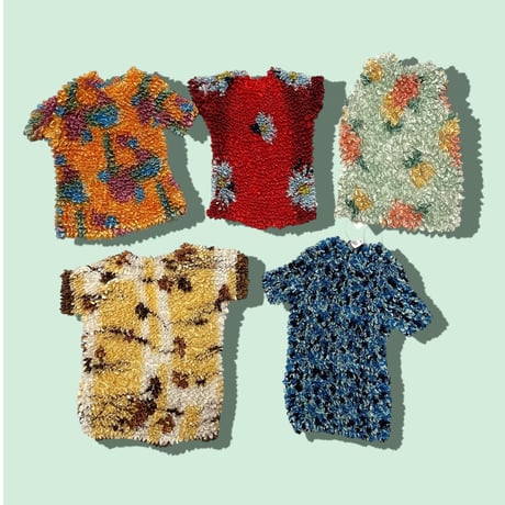 [USED] 総柄 POPCORN TOPS
