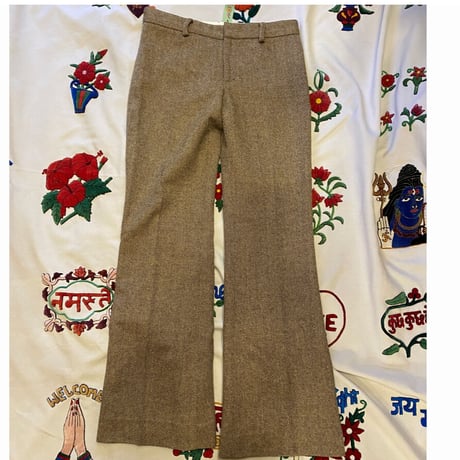 [USED] VIVIENNETAMツイード フレアパンツ