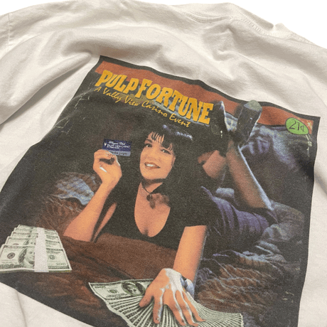 [USED] Valley View Casino "PULP FORTUNE" パロディTee