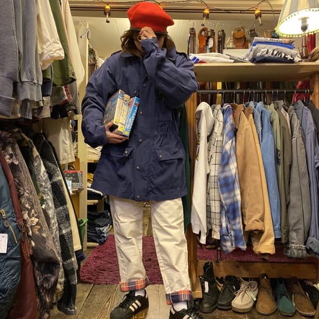 [USED]  Ralph Lauren NAVYコットンJKT