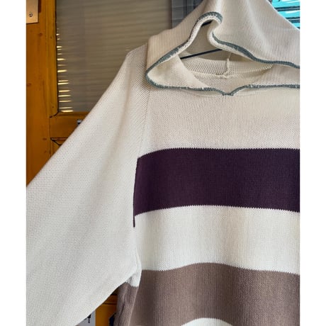 [USED] COTTON ニット フーディ
