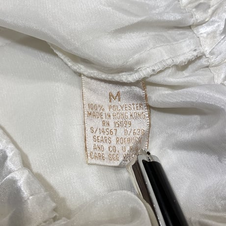[USED] WHITE サテンPANTS！