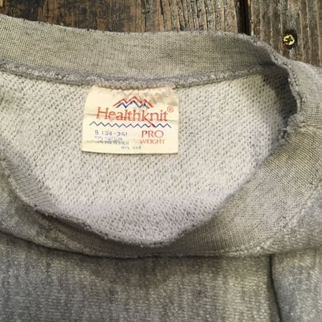 [USED] VINTAGE 'Healthknit' ダメージSweat