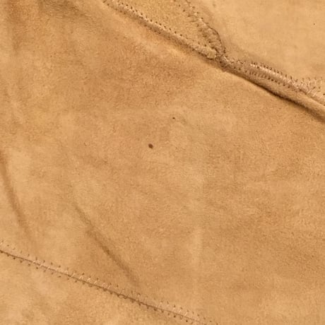[USED] Real  Leather PACH WORK スカート