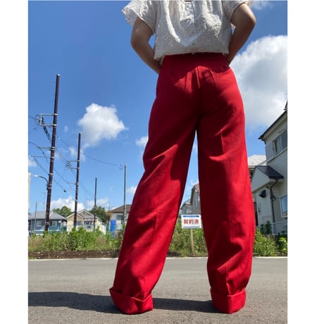 [USED] VINTAGE AKA フレアパンツ