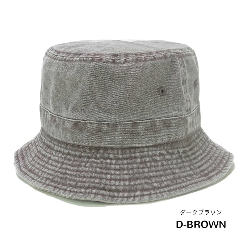 STONE  コットン バケットハット　試着のみ Wax Cotton Bucket Hat （ワックスコットン製 バケットハット