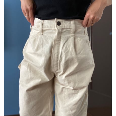[USED] Dickies WHITE ペインター / Remake