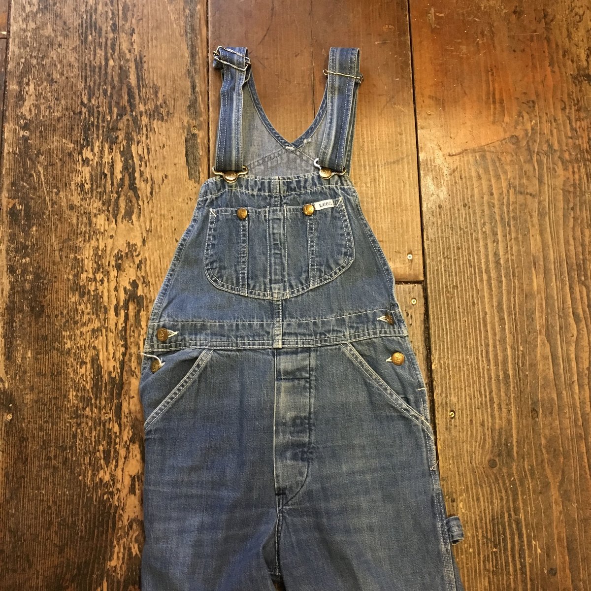 Lee オーバーオール デニム 濃 USA製 Vintage 70s W34位 Lee オーバーオール デニム 濃 USA製 Vintage 70s W34位 70s USA