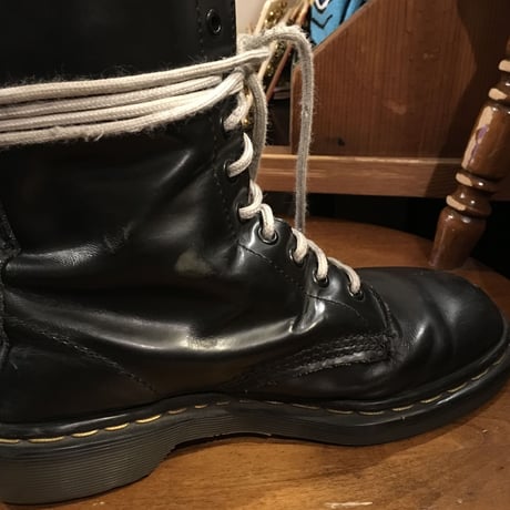 [USED] Dr.martens made in ENGLAND. 10HOLE BLACK