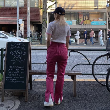 [USED] Dickies レースアップフレアPANTS💗