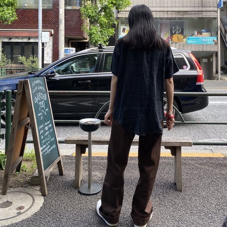 [USED] "Rockmount" リネンウエスタンシャツ(BLACK)