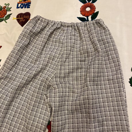 [USED] 70's EuroフレアPANTS / 格子柄