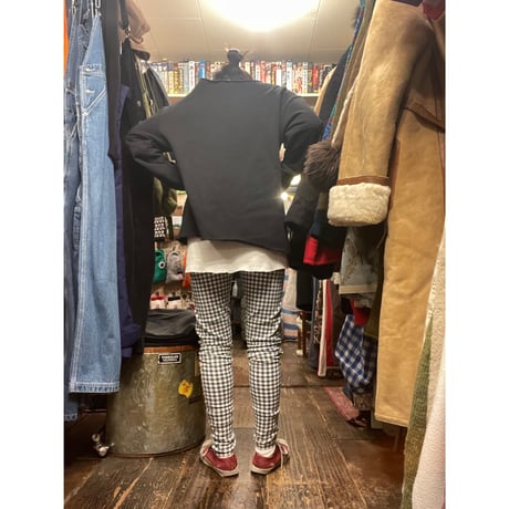[USED] チェック スキニー PANTS！