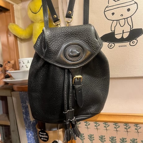 [USED] BLACK レザー リュック