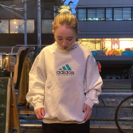 [USED] 90's  adidas EQUIPMENT  SWEAT