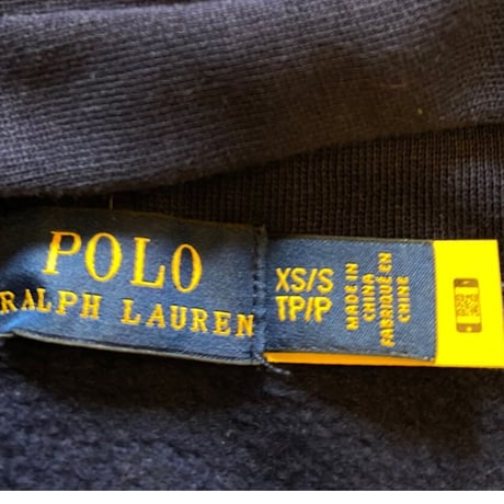 [USED]POLO レースアップBIG パーカー