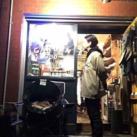 [SELECT] U.S. ノーカラー  WORK SHIRTS  DEADSTOCK