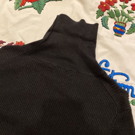 [USED] ボーダースリーブタートルKNIT♡
