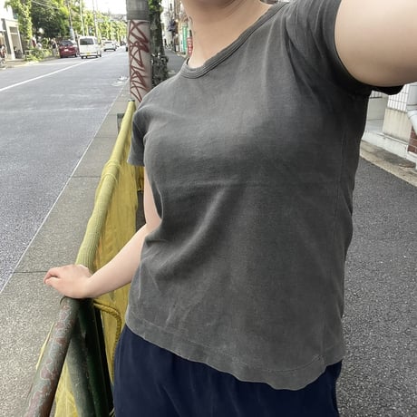 [USED]  agnes b. 無地tee