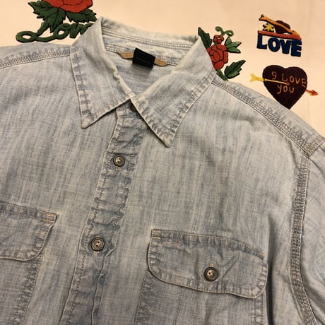 [USED]  GAP シャンブレーシャツ