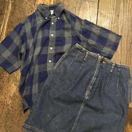 [USED] シンプルデザイン デニムスカート