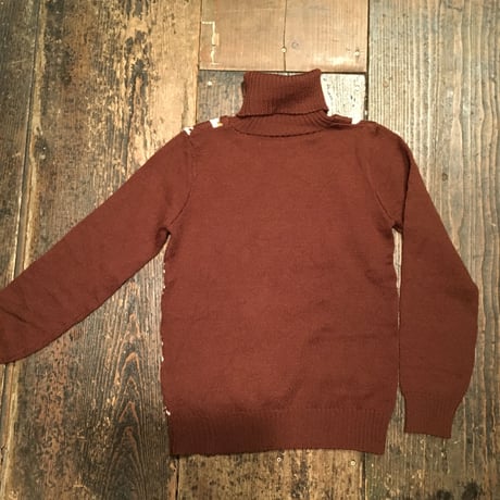 [USED] SNOOPY？ タートルネックリブニット
