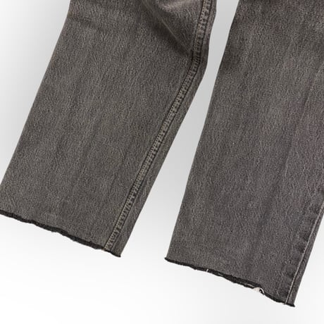 [USED] "Levi's 501" BLACK DENIM