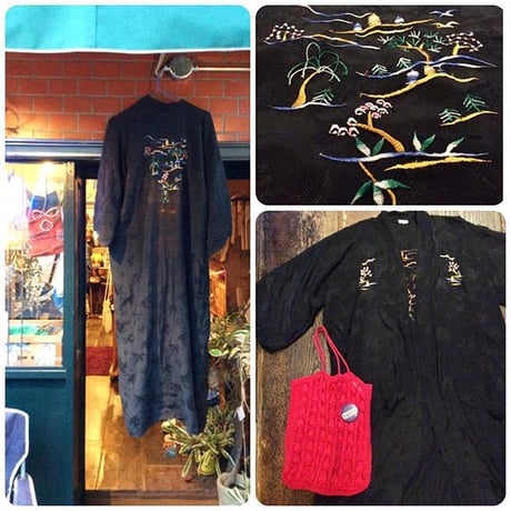[USED] vintage シンプル CHINA ガウン