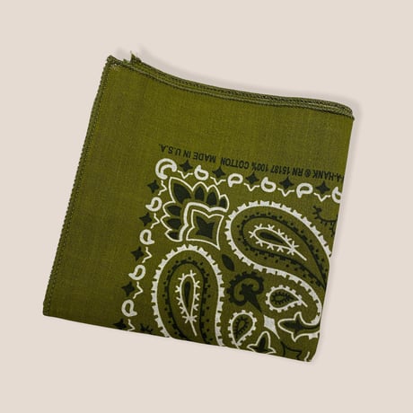 [SELECT] ペイズリーBANDANA  made in USA.