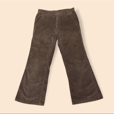 [USED]  70's Levis フレアパンツ/BROWN