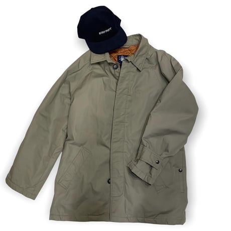 90's Stussy!ステンカラーのハーフコート