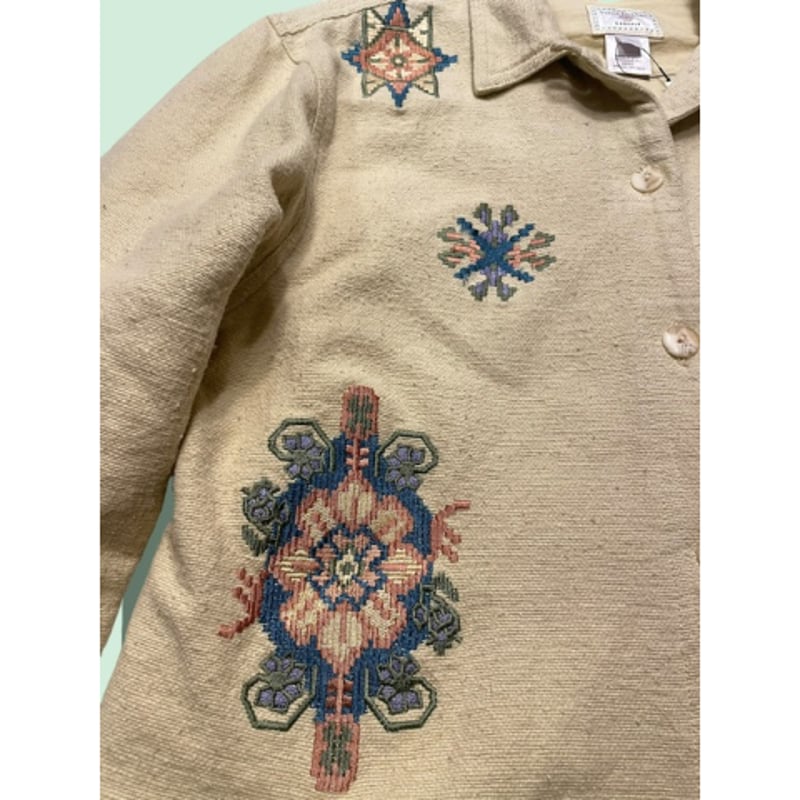 USED] 刺繍 COTTON ジャケット | garden730