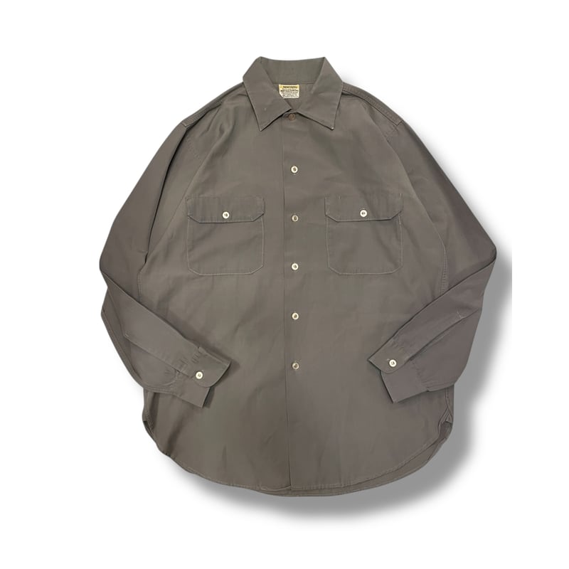50's 60's ビンテージ HERCULES ヘラクレス ワークシャツ USED] 50~60's HERCULES / ヘラクレス WORK シャツ | gard