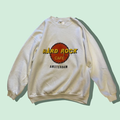 [USED]Vintage HARD ROCK CAFE print SWEAT