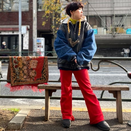 [USED]  BIGサイズデニムブルゾン