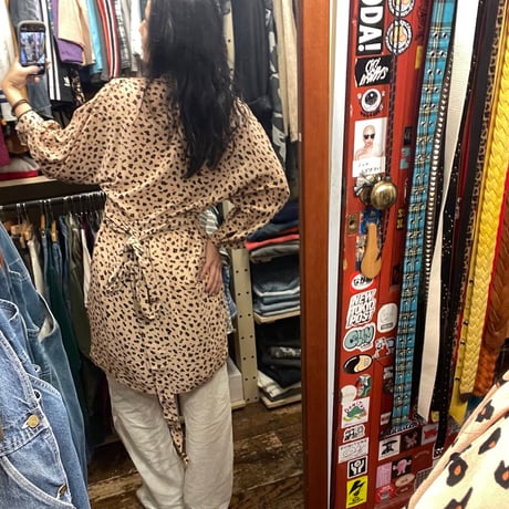 [USED]see by chloe レオパード シャツ ワンピース♡