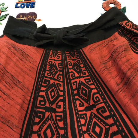 [USED] Made in MEXICOプリントフレアスカート