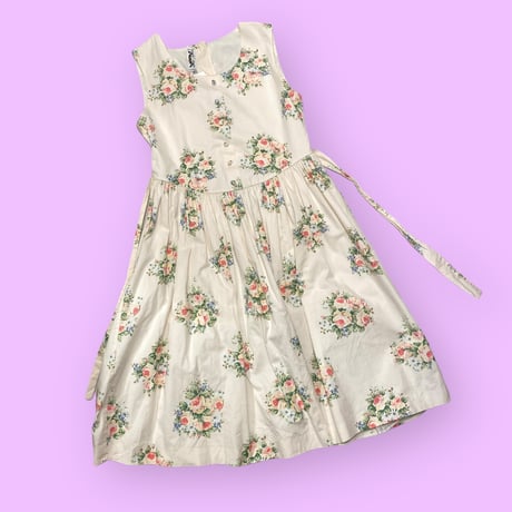 [USED]Made in Italy 花柄ワンピース
