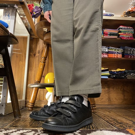 [USED] adidas STAN SMITH ベルクロ🖤BLACK