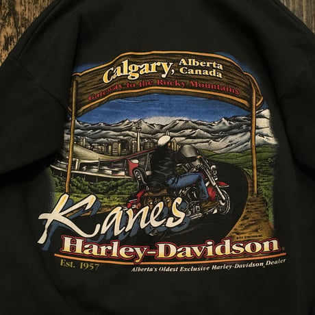 [USED] イケてる!!HARLEY -DAVIDSON パーカー