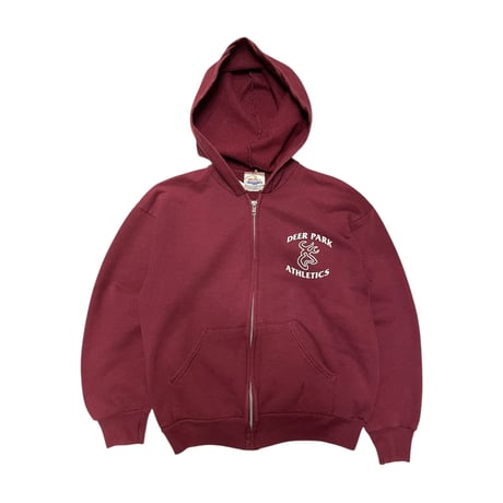[USED]  90‘s〜00’s "Hanes" プリントZIP PARKA