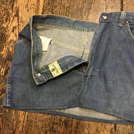 [USED] vintage Wrangler DENIM MINI SKIRT