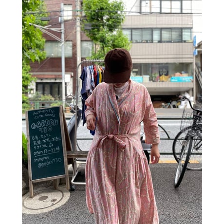 [USED] vintage ペイズリーガウン