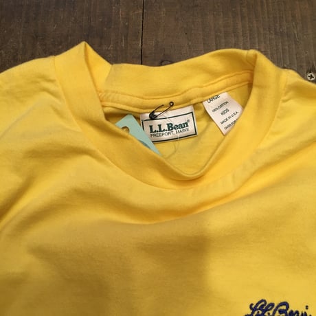[USED] L.L. Bean YELLOW Tee